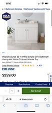 36 inch bathroom vanity No Top New In Box for sale  Shipping to South Africa
