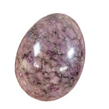 Pedra decorativa roxa e preta polida ovo rocha vintage 2 3/8" comprar usado  Enviando para Brazil