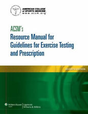 Acsm resource manual for sale  DUNFERMLINE