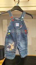 Baby denim dungarees for sale  MEXBOROUGH