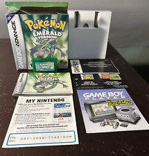 Pokémon Esmeralda - CAJA COMPLETA USADA - NNINTENDO Gameboy Advance Batería Seca segunda mano  Embacar hacia Argentina