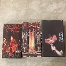 Cannibal Corpse: Live Cannibalism VHS - Lote com 3! comprar usado  Enviando para Brazil