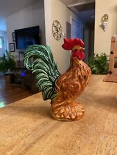 Ceramic rooster figurine for sale  Hyde Park