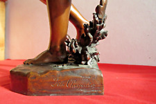 Sculpture bronze chanson d'occasion  Caluire-et-Cuire