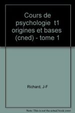 Cours psychologie origines d'occasion  Saint-Maur-des-Fossés