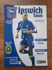 Ipswich town liverpool for sale  HULL