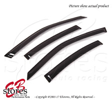 Viseiras de janela JDM pretas profundas montadas externamente para BMW 323i 328i 1999-2005 4 peças comprar usado  Enviando para Brazil