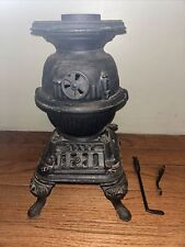 Spark Cast Iron Pot Belly Stove  14”~Vintage. Salesman sample, used for sale  Shipping to South Africa