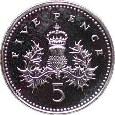 Uncirculated five pence for sale  WEYMOUTH