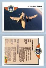 Cartão comercial Panini F-4S Phantom #64 Wings Of Fire 1992 comprar usado  Enviando para Brazil