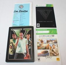 Xbox 360 - Grand Theft Auto V GTA 5 Steelbook Metal Case Game Complete for sale  Shipping to South Africa