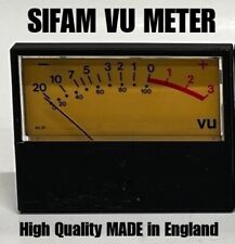 High Quality SIFAM VU meters from Arrakis 500SC Broadcast Console Mixer 4 avail. for sale  Shipping to South Africa