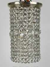Cylindrical crystal beaded for sale  West Palm Beach