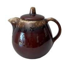 HULL Brown Drip Glaze Teapot With Lid Oven Proof Pottery USA for sale  Shipping to South Africa