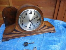 WESTMINSTER Whittington chime mantel clock NAPOLEAN HAT  KEY PENDULUM  SEE VIDEO, used for sale  Shipping to South Africa