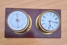 Mounted brass barometer for sale  HIGH WYCOMBE