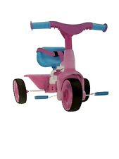 Triciclo Kriddo Toddlers Rosa Azul 2 en 1 Niños con Manija de Empuje Campana de Pato Abierta segunda mano  Embacar hacia Argentina