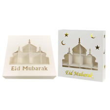 EidMubarak Vazio MixSweet caixas de cupcake com vitrine transparente ideal para gif comprar usado  Enviando para Brazil