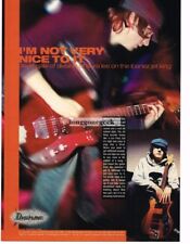 2003 IBANEZ Jet King Electric Guitar DAVID OJALA Vintage Ad  for sale  Shipping to Canada