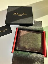 designer mens leather wallets for sale  LONDON