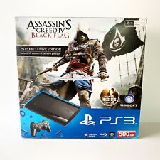 Console Sony Playstation 3 Super Slim Assassin’s Creed Edition 500GB + caixa, usado comprar usado  Enviando para Brazil