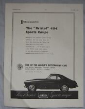 1953 bristol 404 for sale  DARWEN