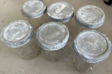 Lote de 6 frascos de congelador de bolas vintage con tapas de zinc segunda mano  Embacar hacia Argentina