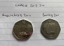 50p coins circulated. for sale  WOKINGHAM