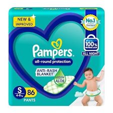 Pantalones de protección redondos estilo bebé Pampers, talla pequeña (S), 86 unidades segunda mano  Embacar hacia Argentina