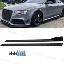 audi side skirts for sale  LEICESTER