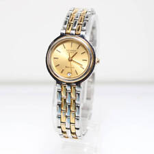 Relógio Technos feminino quartzo ouro data redonda vintage fabricado na Suíça comprar usado  Enviando para Brazil