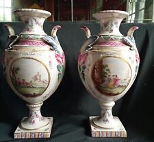 Paire vases faience d'occasion  Saint-Amand-les-Eaux