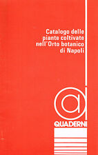 Catalogo delle piante usato  Italia