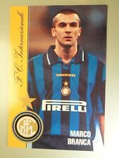 Marco Branca Autogrammkarte Inter Mailand (F.C. Internazionale Milano) comprar usado  Enviando para Brazil