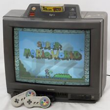 Sistema de console SHARP SF-1 Super Famicom TV colorida 21 polegadas 21G-SF1 testado 317144 comprar usado  Enviando para Brazil