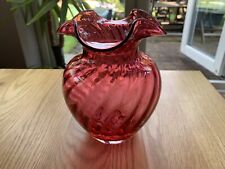Dartington cranberry glass for sale  MIRFIELD