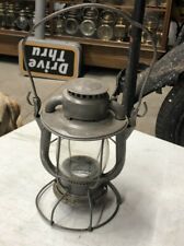 Vintage DIETZ Antique L.V.R.R. LEHIGH VALLEY RAILROAD LANTERN Old RR Light lamp for sale  Indianola
