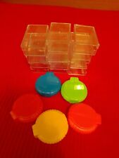 Lotto scatoline plastica usato  Colli Verdi