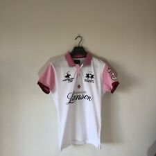 La Martina Lanson Polo Shirts - White with Pink Trim - Multiple Sizes comprar usado  Enviando para Brazil