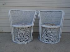 Pair wicker bucket for sale  Sarasota