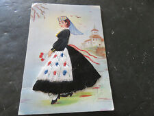 Cartolina epoca costume usato  Italia
