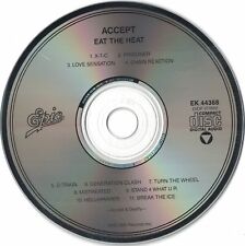 CD Accept Eat The Heat 1989 limpo profissionalmente comprar usado  Enviando para Brazil