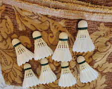 Vintage feather shuttlecocks for sale  San Marcos