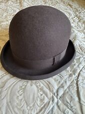 Brown bowler hat for sale  ASHFORD
