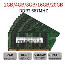 Notebook 20G 16GB 8GB 4GB 2GB 1GB PC2-5300S 667Mhz RAM Para Samsung LOTE REINO UNIDO, usado comprar usado  Enviando para Brazil