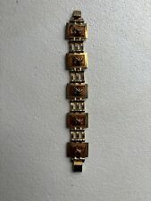 Pulseira Jean Pailleve Salamandra década de 1930 baquelite art déco tom dourado comprar usado  Enviando para Brazil