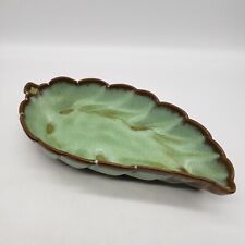 pottery dish frankoma leaf for sale  Sioux Falls