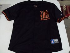 MAJESTIC MIGUEL CABRERA #24 CAMISETA COSIDA TIGRES DETROIT GENUINA TALLA 48 negra segunda mano  Embacar hacia Mexico