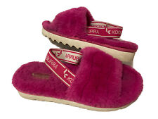 Koolaburra By Uggs Fuzz'N Kids Yeah Slide Size 4 Youth Pink EUR 36/UK 3…..X323 for sale  Shipping to South Africa