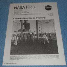1993 Hoja informativa de la NASA JSC PMS-019B Astronauta Selección y Entrenamiento 1996 Impresión, usado segunda mano  Embacar hacia Argentina